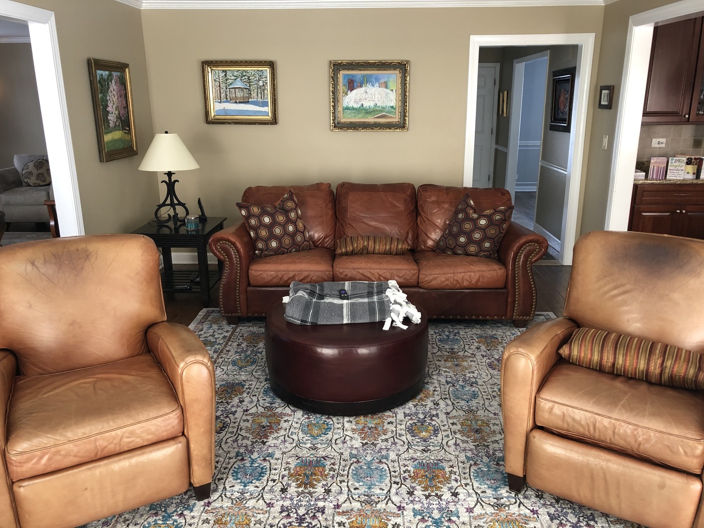 3324 Lake Knoll Drive Northbrook, IL 60062 - Photo 6 of 27 a living room with furniture and a couch