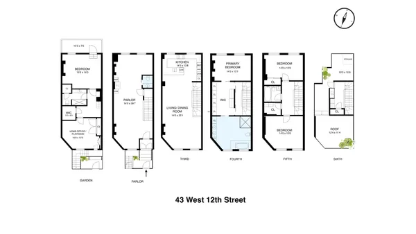$40,000 | 43 West 12th Street | Greenwich Village