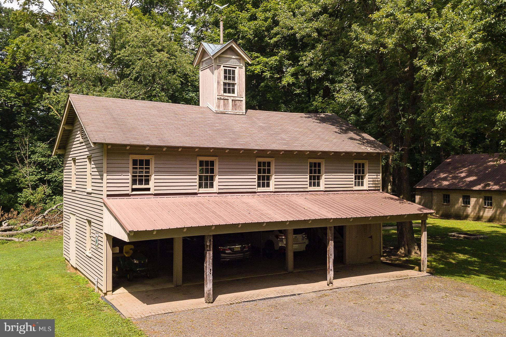 423 Ellisdale Road Crosswicks, NJ 08515 - Photo 35 of 39 4 Bay Garage w/ Walk-Up Loft