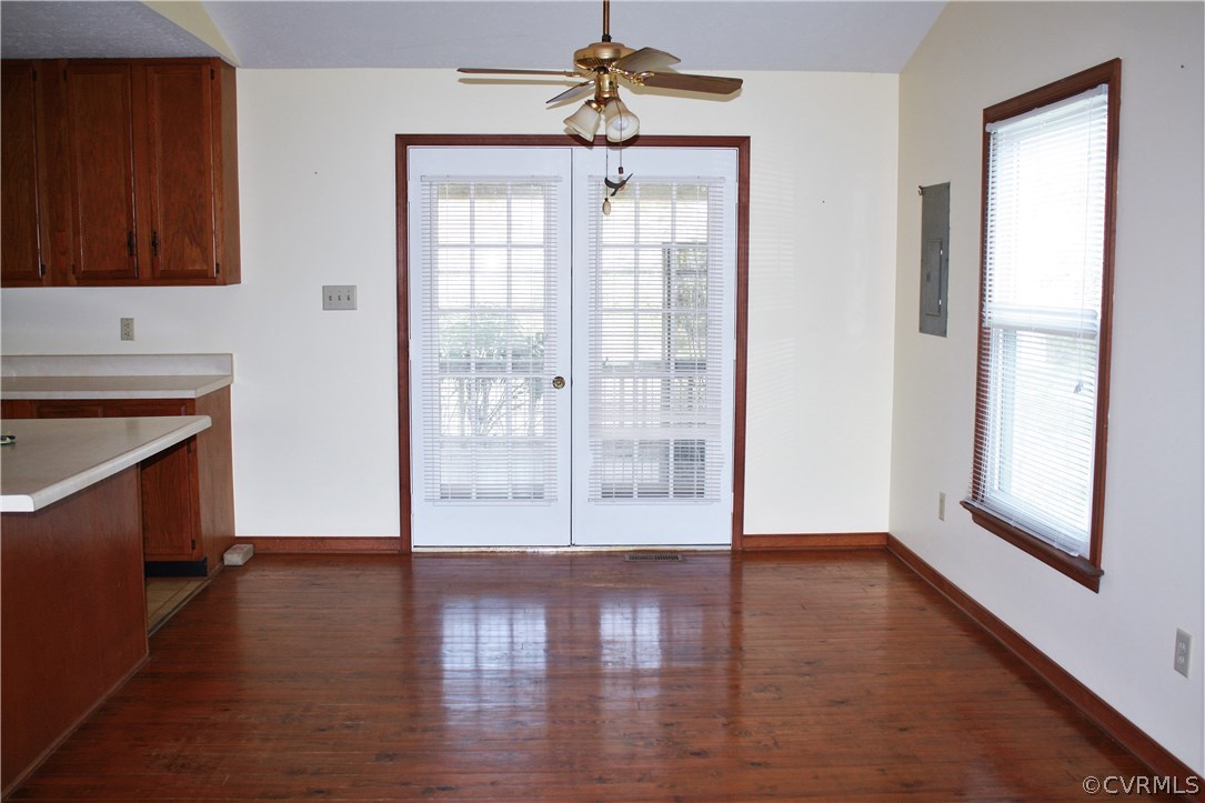 2284 Pony Farm Road Maidens, VA 23102 - Photo 4 of 14 a view of an empty room with window and wooden floor