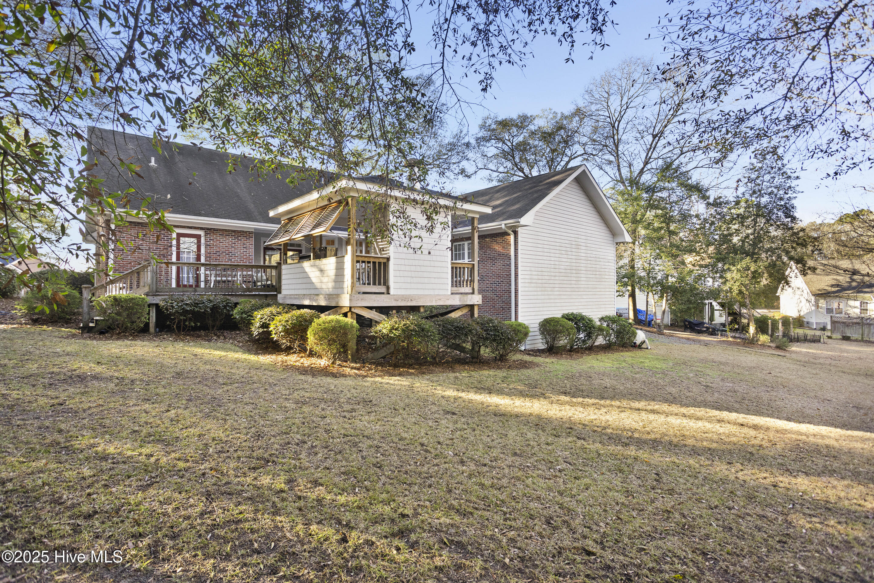 286 Goose Neck Road West Rocky Point, NC 28457 - Photo 37 of 49 Rear of home with large yard