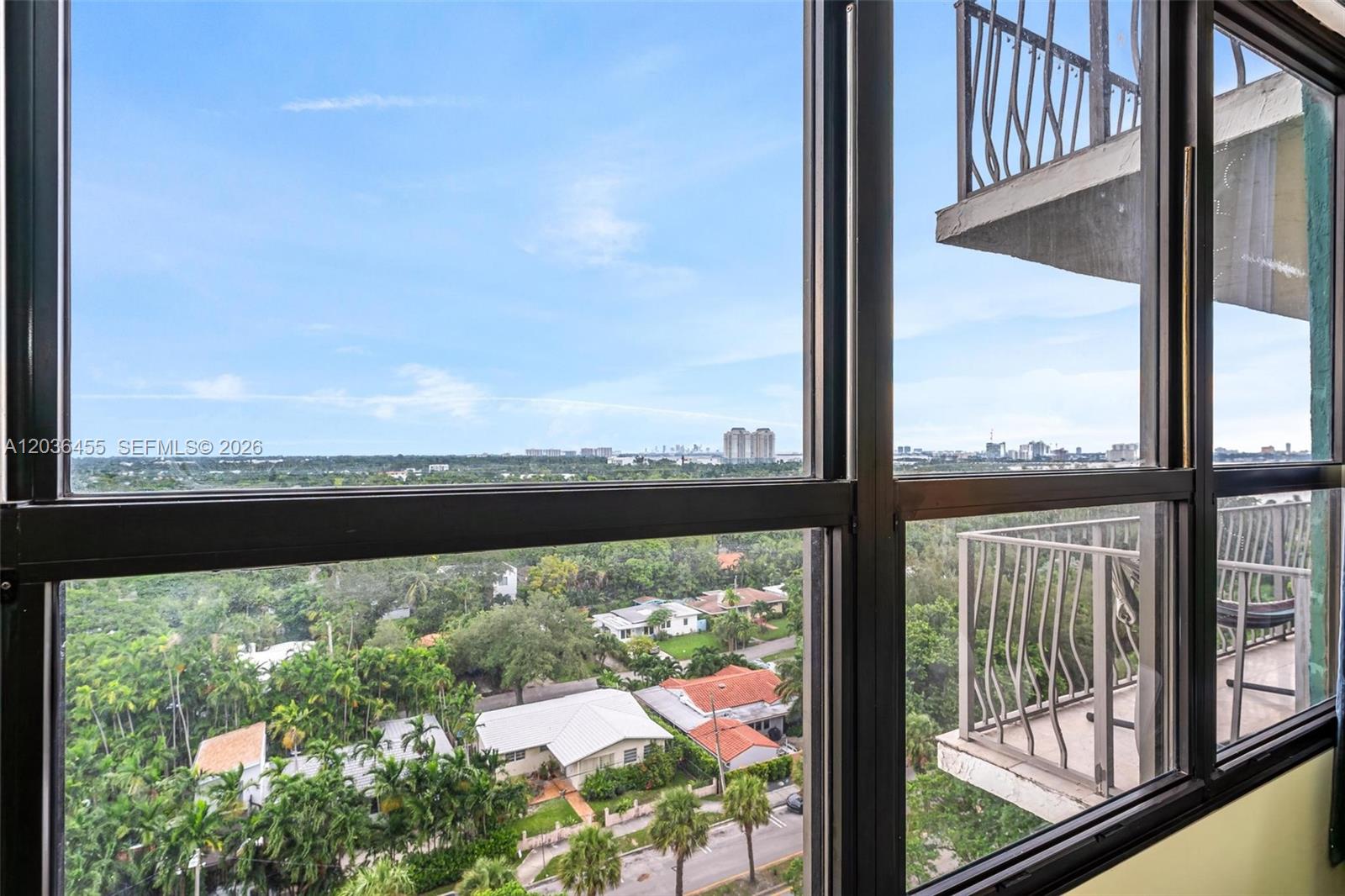 780 Northeast 69th Street, Unit 1010 Miami, FL 33138 - Photo 21 of 31 a view of sky from window