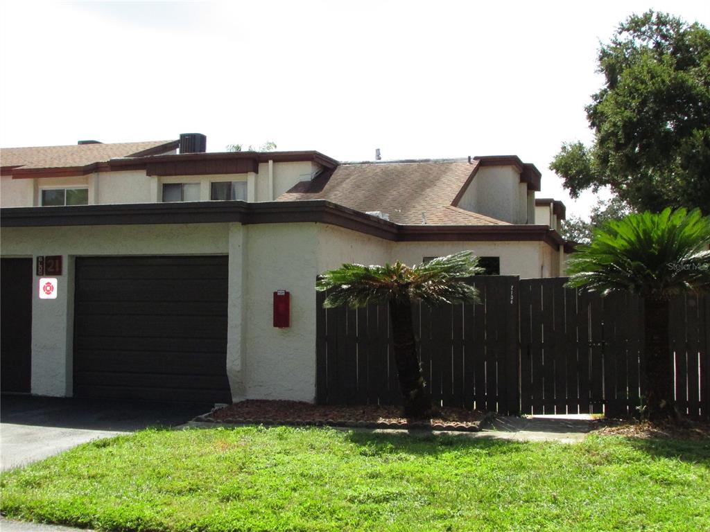 Contemporary Design with an attached garage.