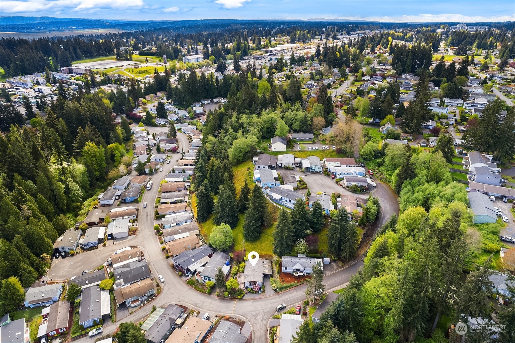 5810 Fleming Street, Unit 33 Everett, WA 98203 - Photo 28 of 28 an aerial view of multiple house