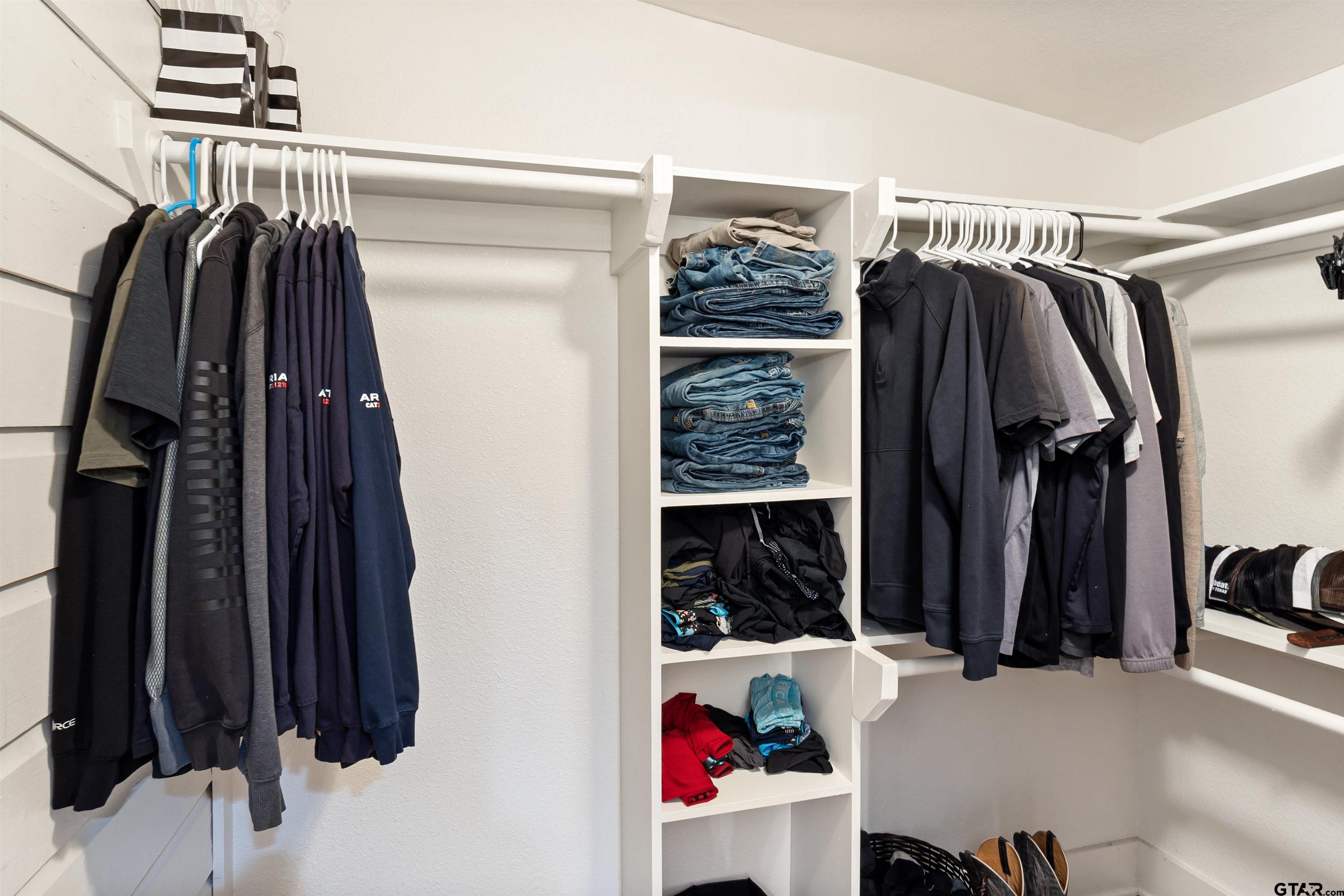 232 Farm To Market 1248 Rusk, TX 75785 - Photo 15 of 19 a view of walk in closet with clothes and shoes