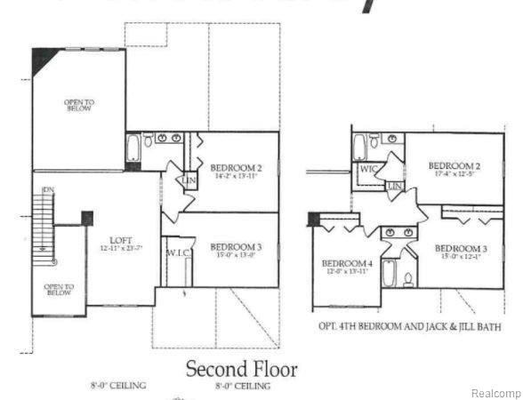 1517 Trinity Road Canton, MI 48187 - Photo 65 of 65 65 2nd Floor Plan.JPG