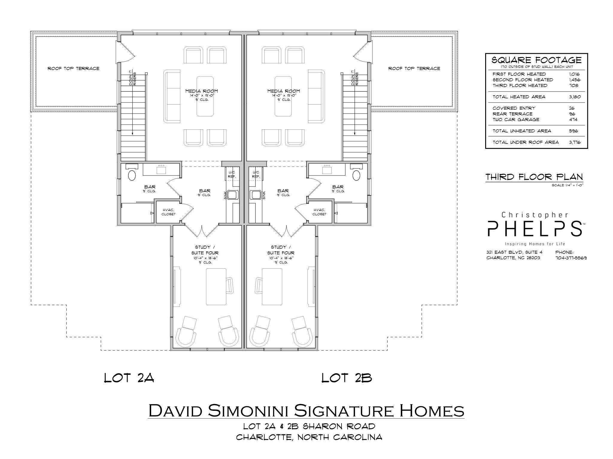 2861 Sharon Road, Unit 2B Charlotte, NC 28211 - Photo 11 of 11 a black and white photo of a picture