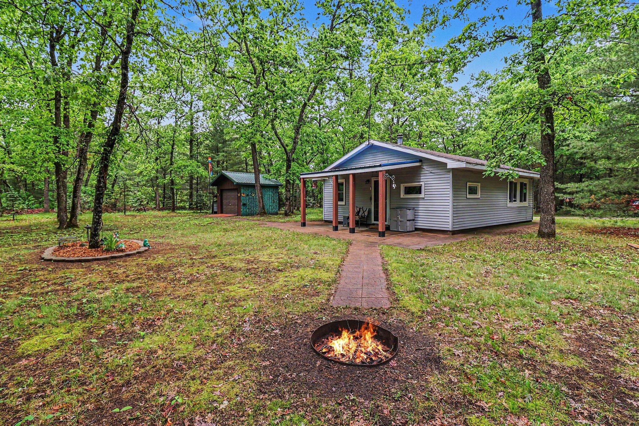 4616 Chalker Road Wellston, MI 49689 - Photo 21 of 23 Backyard