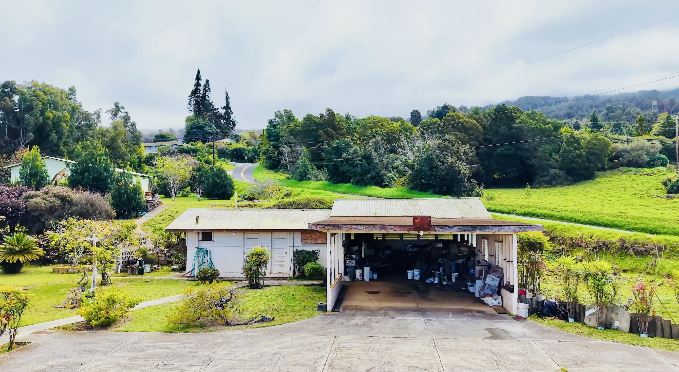 1375 Copp Road Kula, HI 96790 - Photo 20 of 35 an outdoor view of a house with outdoor space