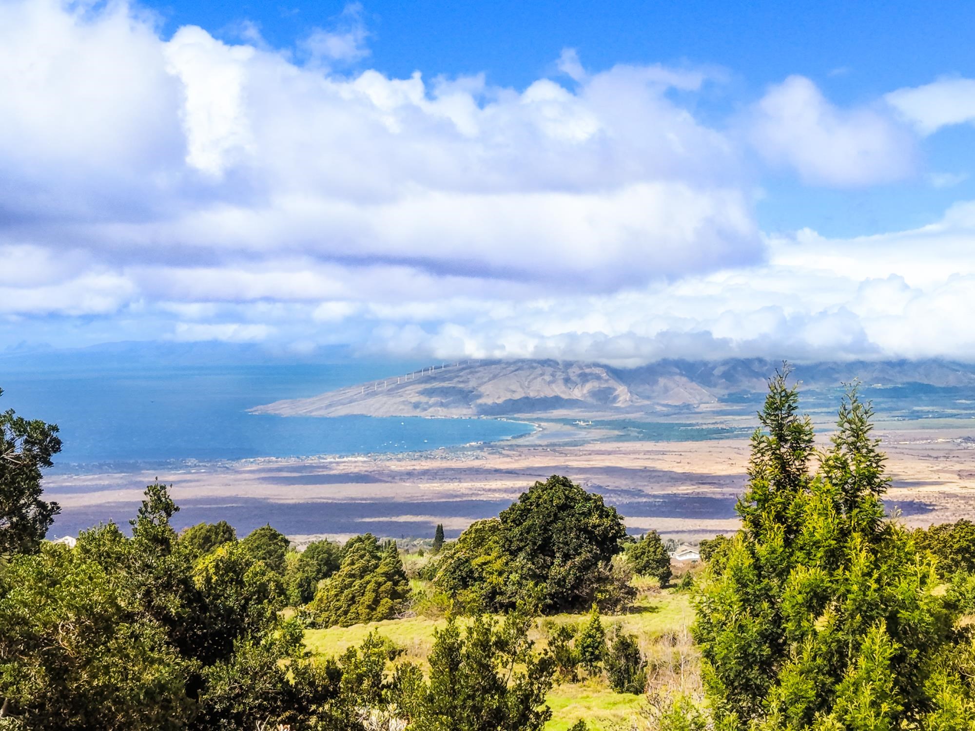1375 Copp Road Kula, HI 96790 - Photo 33 of 35 a view of a lake with a building in the background