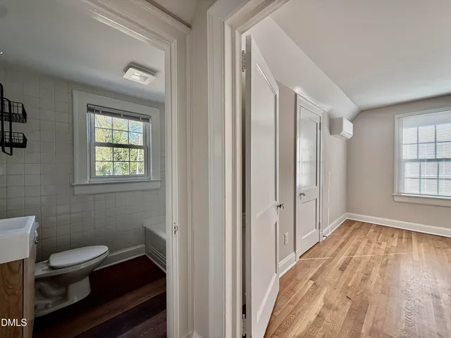 a bathroom with a toilet