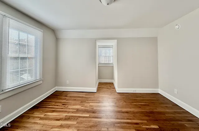 wooden floor in an empty room