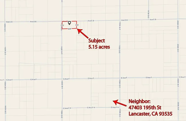 $14,500 | 45000 East 190th Street, Lancaster, CA 93535