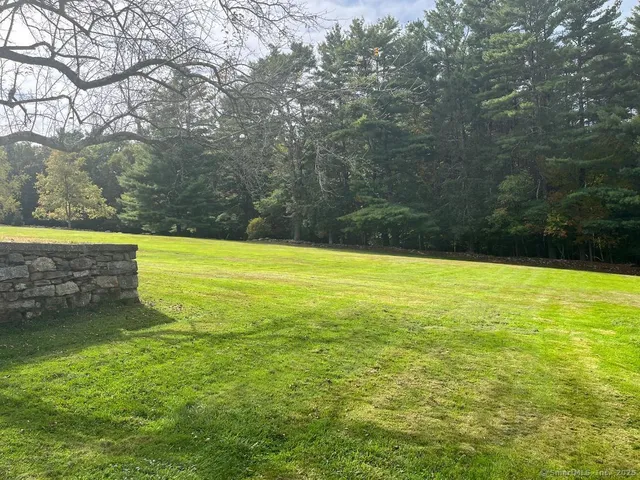 a view of an outdoor space and a yard