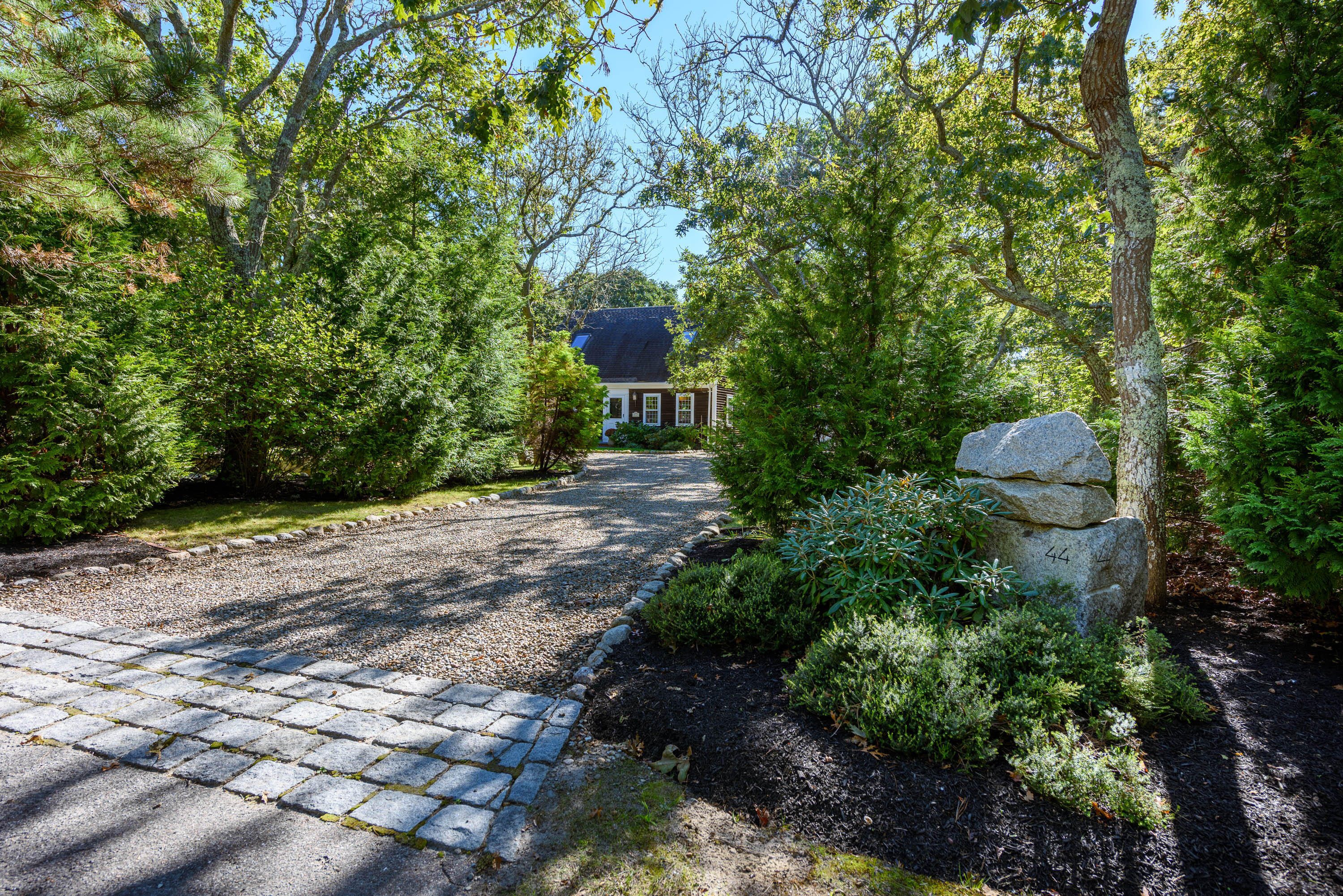 44 Marthas Road Edgartown, MA 02539 - Photo 8 of 30 a view of a pathway both side of yard