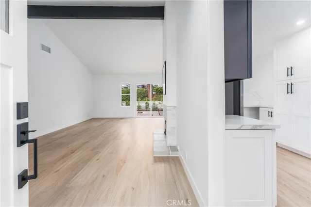 wooden floor in an empty room