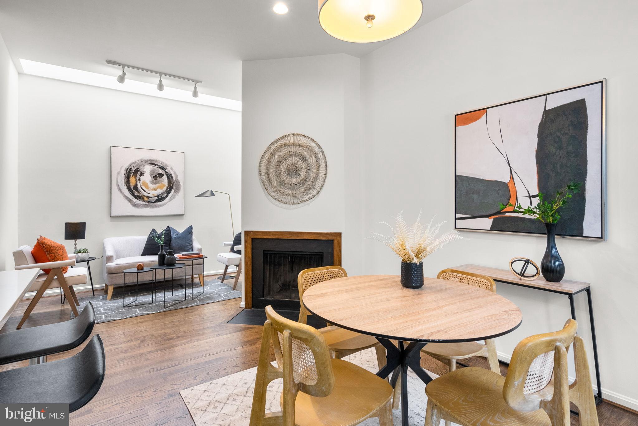 1843 Mintwood Place Northwest, Unit 204 Washington, DC 20009 - Photo 11 of 34 Modern elegance in a bright living space.