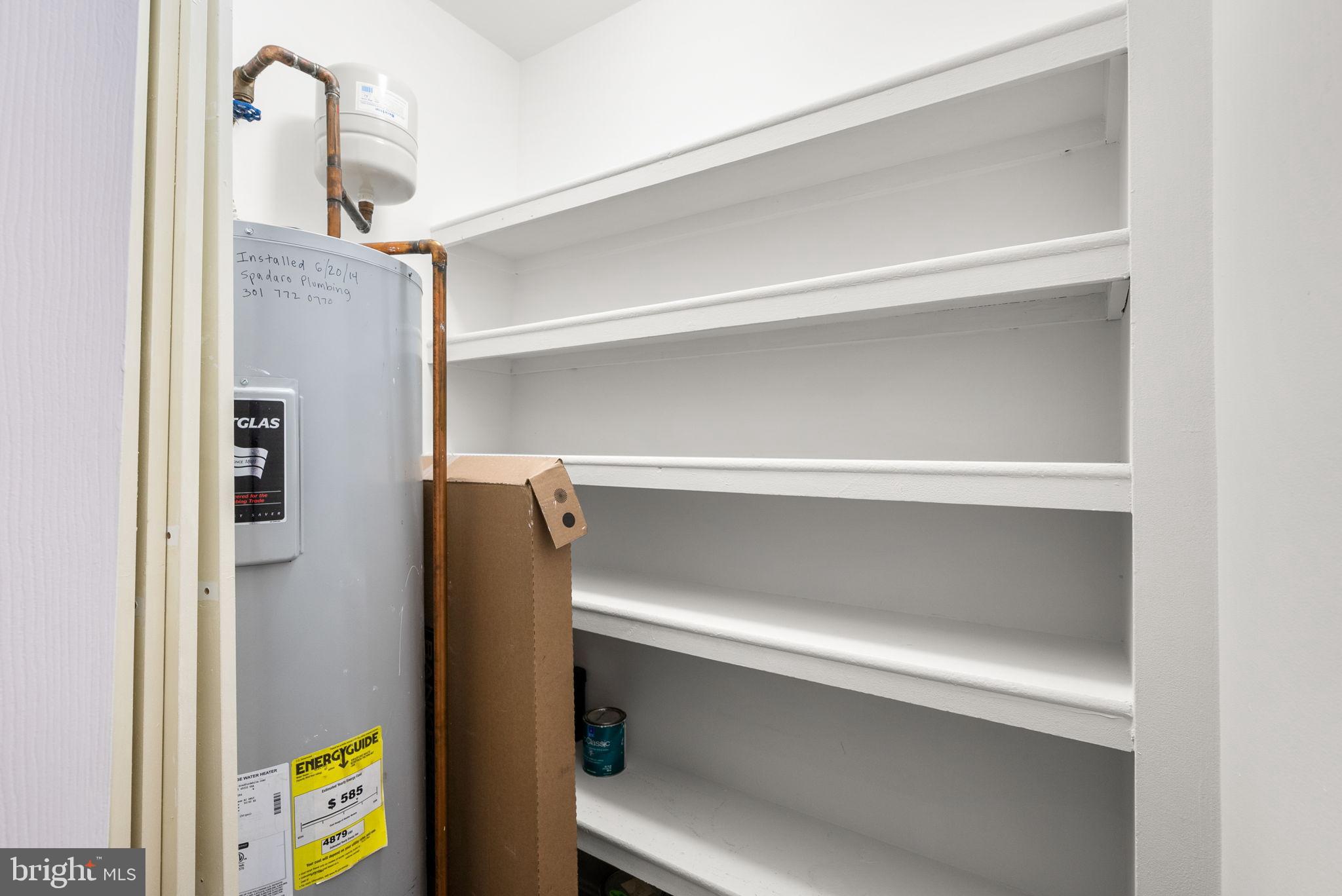 1843 Mintwood Place Northwest, Unit 204 Washington, DC 20009 - Photo 32 of 34 Spacious utility area with ample storage.