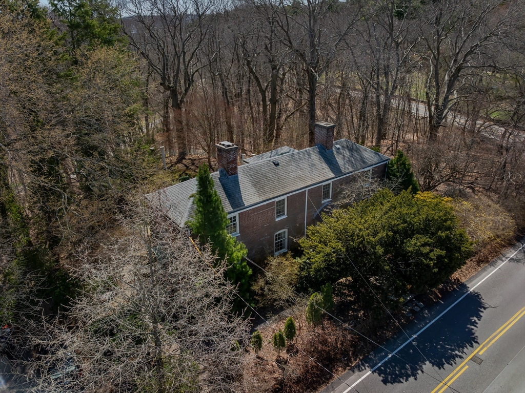 380 South Street Boston, MA 02130 - Photo 15 of 19 an aerial view of a house with garden space and sitting space