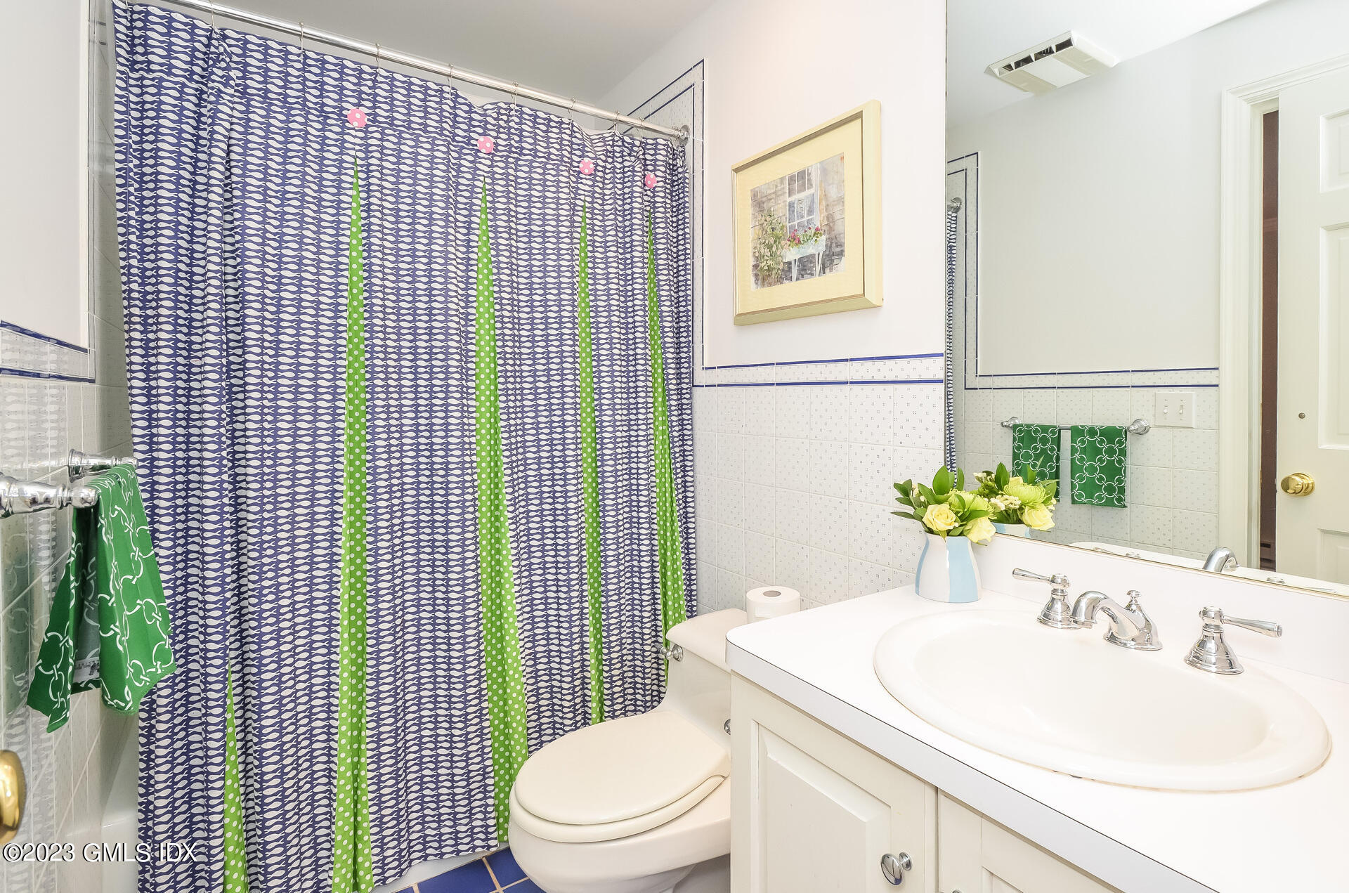 16 Willow Road Riverside, CT 06878 - Photo 19 of 30 a bathroom with a sink toilet and shower