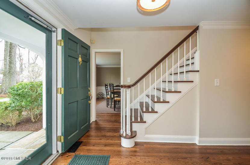 16 Willow Road Riverside, CT 06878 - Photo 7 of 30 a view of entryway and hall with wooden floor