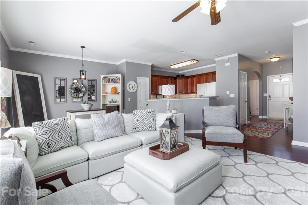 501 Poseidon Way Fort Mill, SC 29708 - Photo 8 of 19 a living room with furniture and a flat screen tv