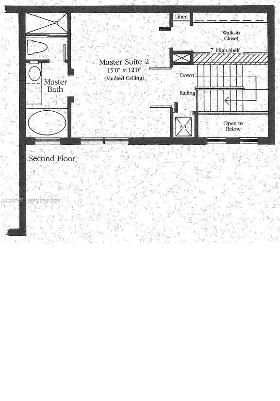1595 Seagrape Way Hollywood, FL 33019 - Photo 29 of 39 2nd Floor Plan
