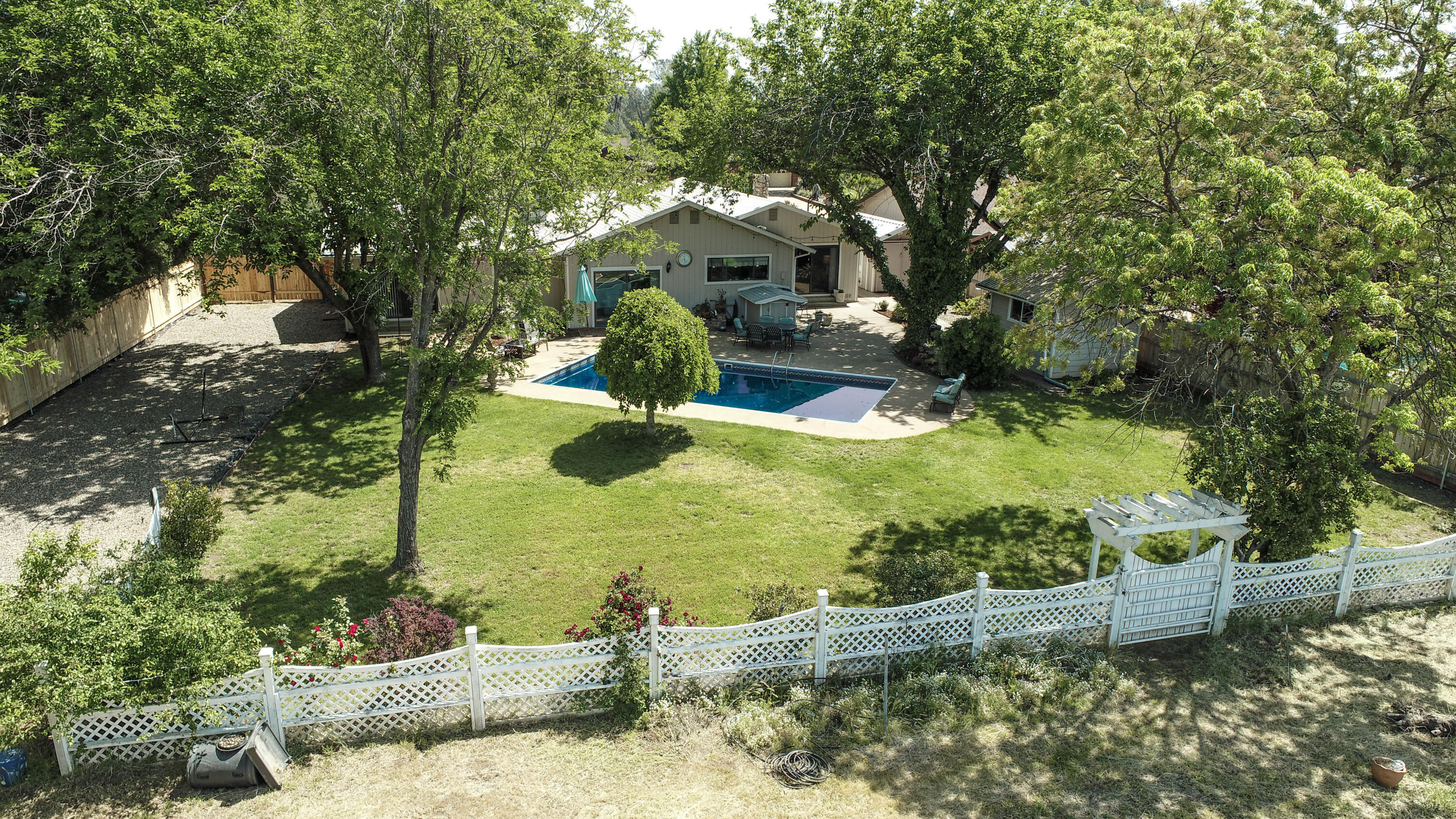 6250 Riverside Drive Redding, CA 96001 - Photo 19 of 28 a view of a garden