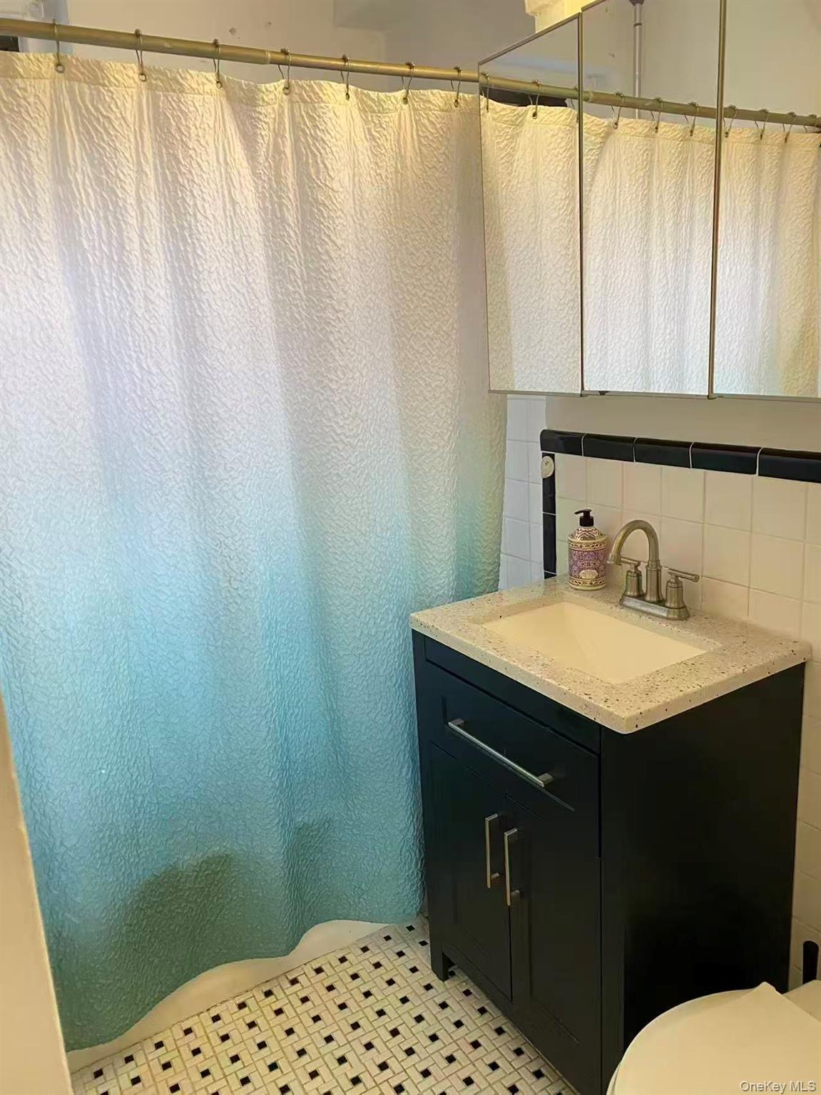 42-52 Layton Street, Unit 6F Queens, NY 11373 - Photo 10 of 10 a bathroom with a sink and a mirror