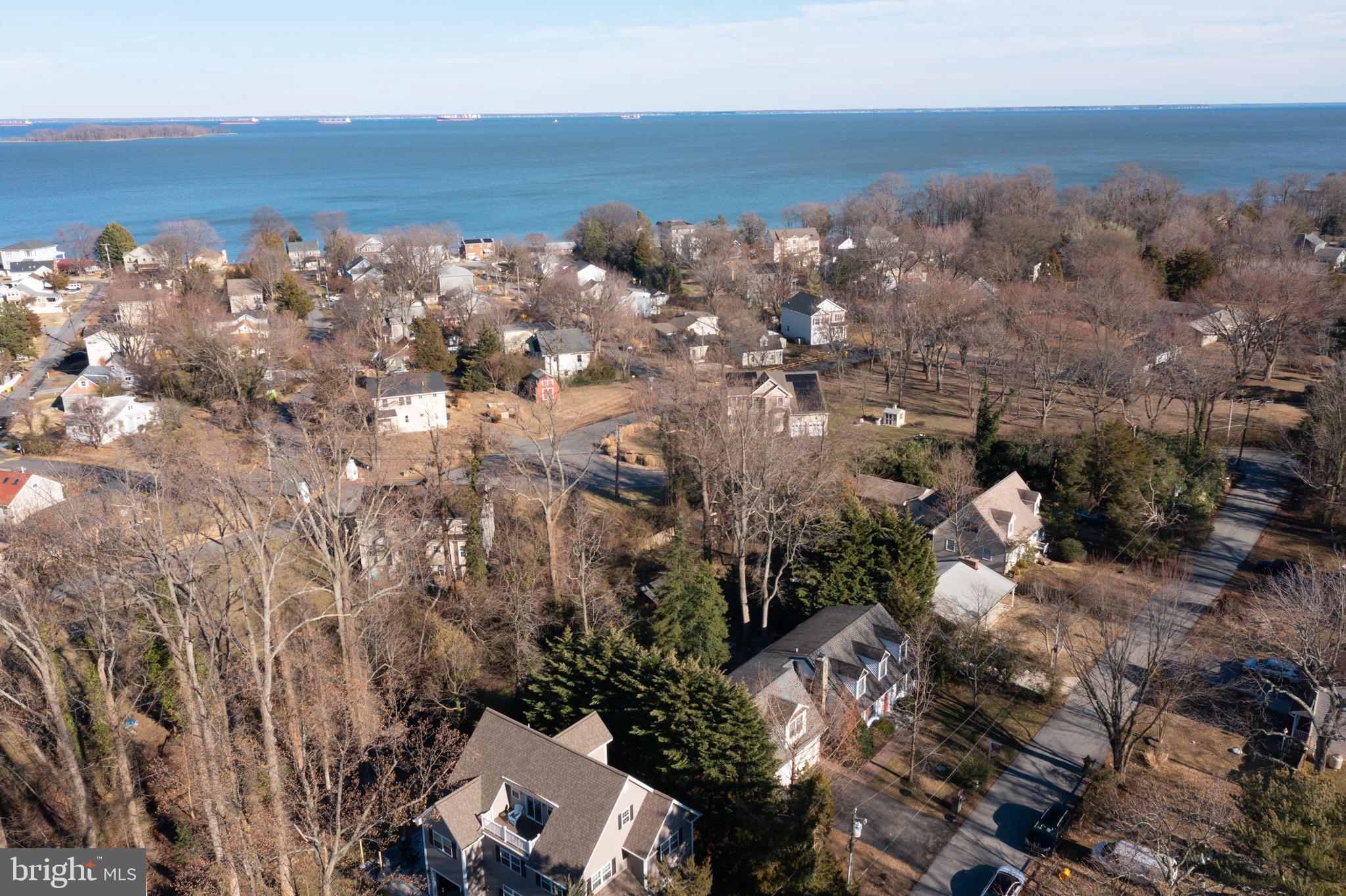 1204 Locust Lane Edgewater, MD 21037 - Photo 37 of 43 Aerial Front (alt view)