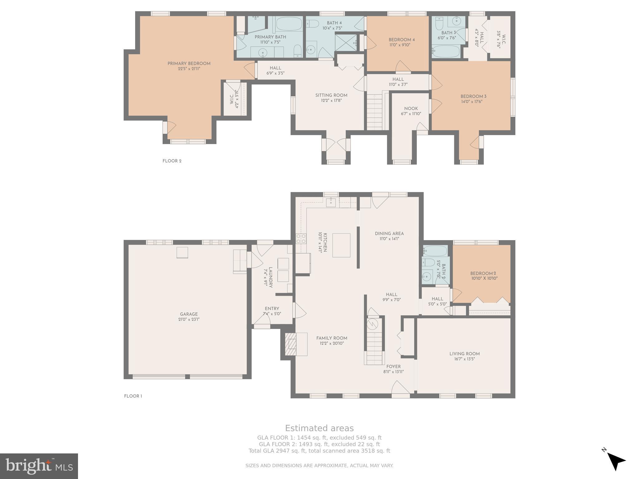 1204 Locust Lane Edgewater, MD 21037 - Photo 43 of 43 Floor Plan: All Levels