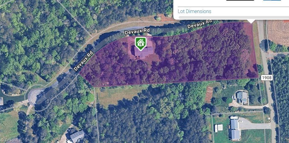 1495 Devaux Road Rural Hall, NC 27045 - Photo 39 of 41 Apprx property lines.