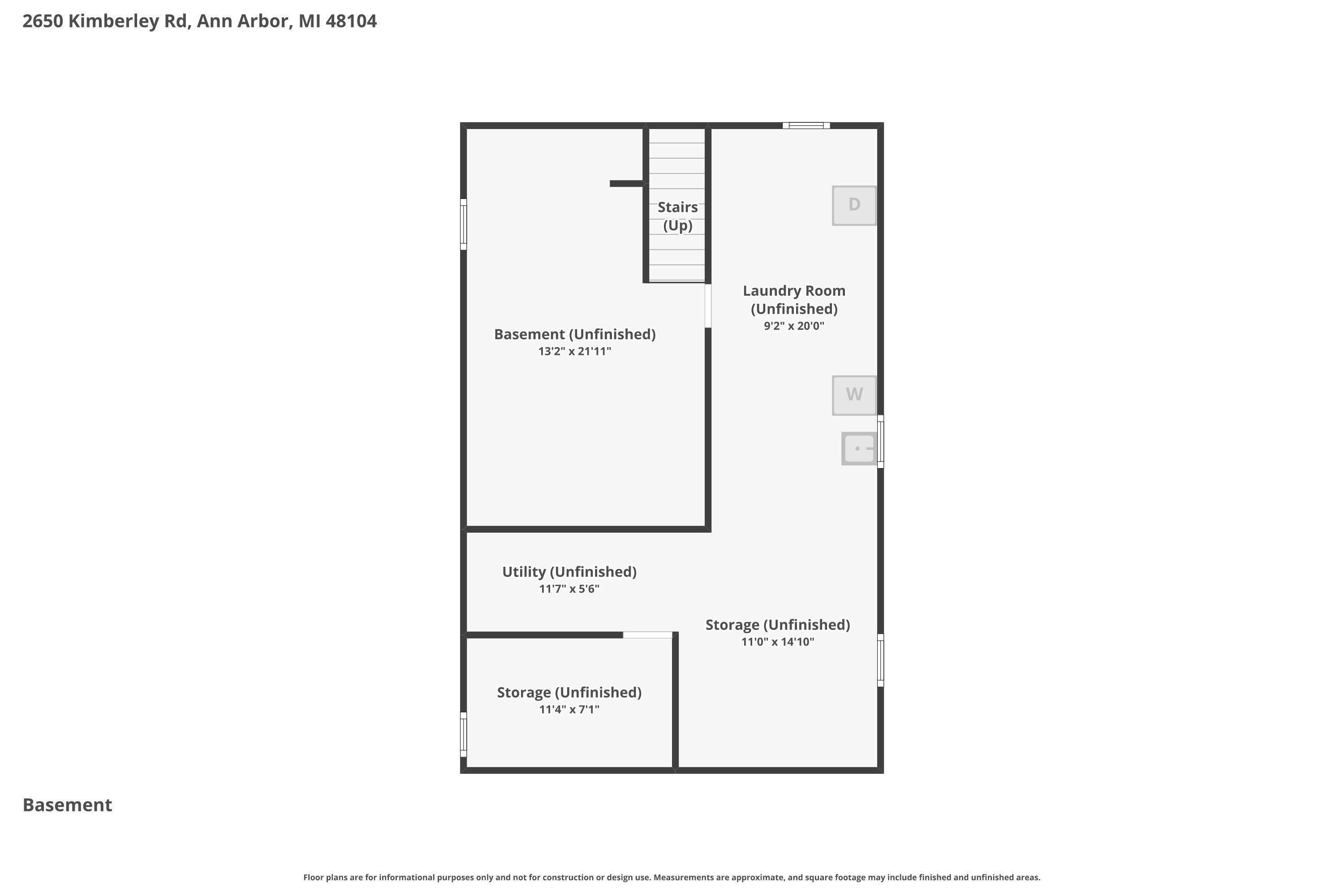 2650 Kimberley Road Ann Arbor, MI 48104 - Photo 25 of 48 Basement