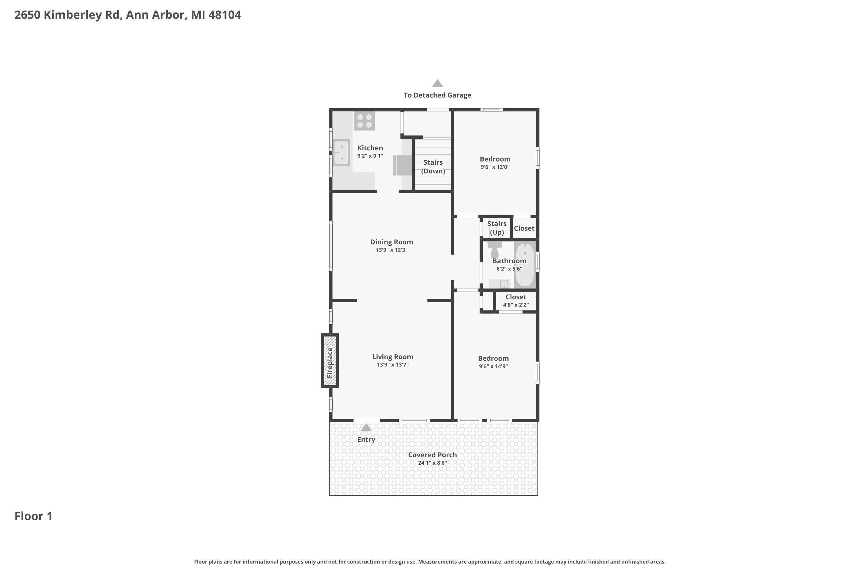 2650 Kimberley Road Ann Arbor, MI 48104 - Photo 5 of 48 Floor-1