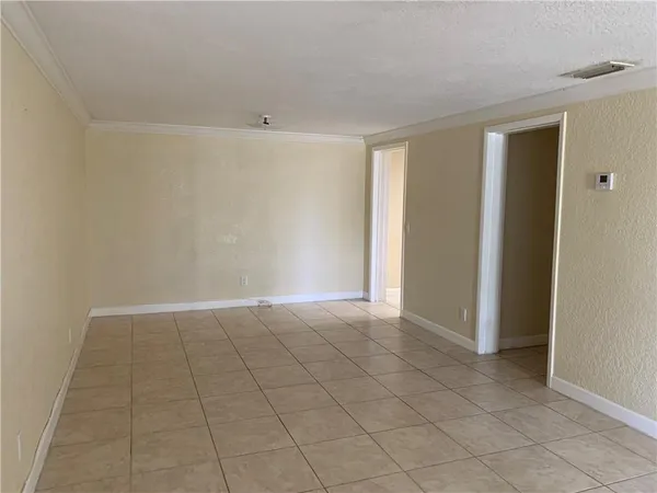 an empty room with a empty space