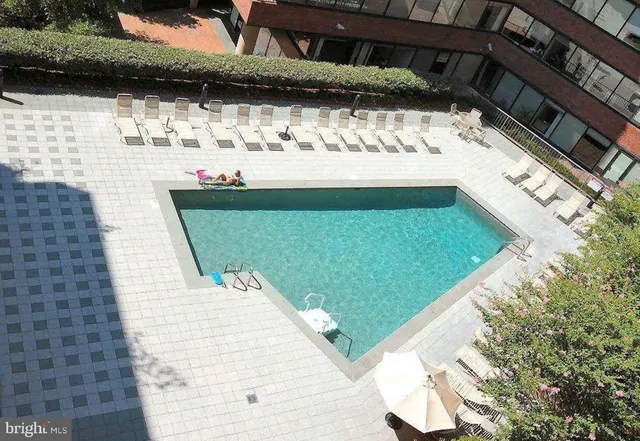 a front view of a building