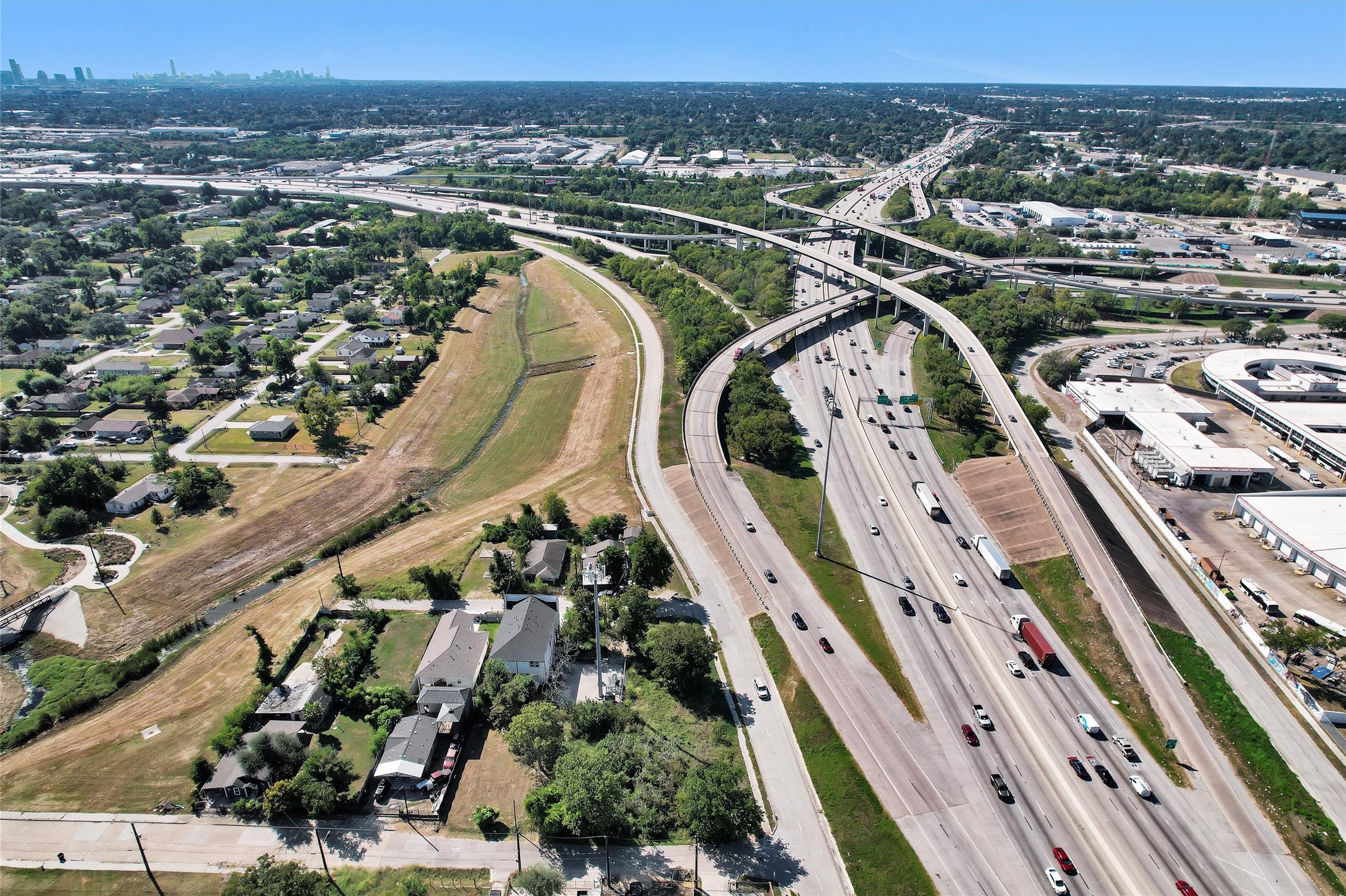 4844 Sayers Street Houston, TX 77026 - Photo 16 of 20 an aerial view of a city