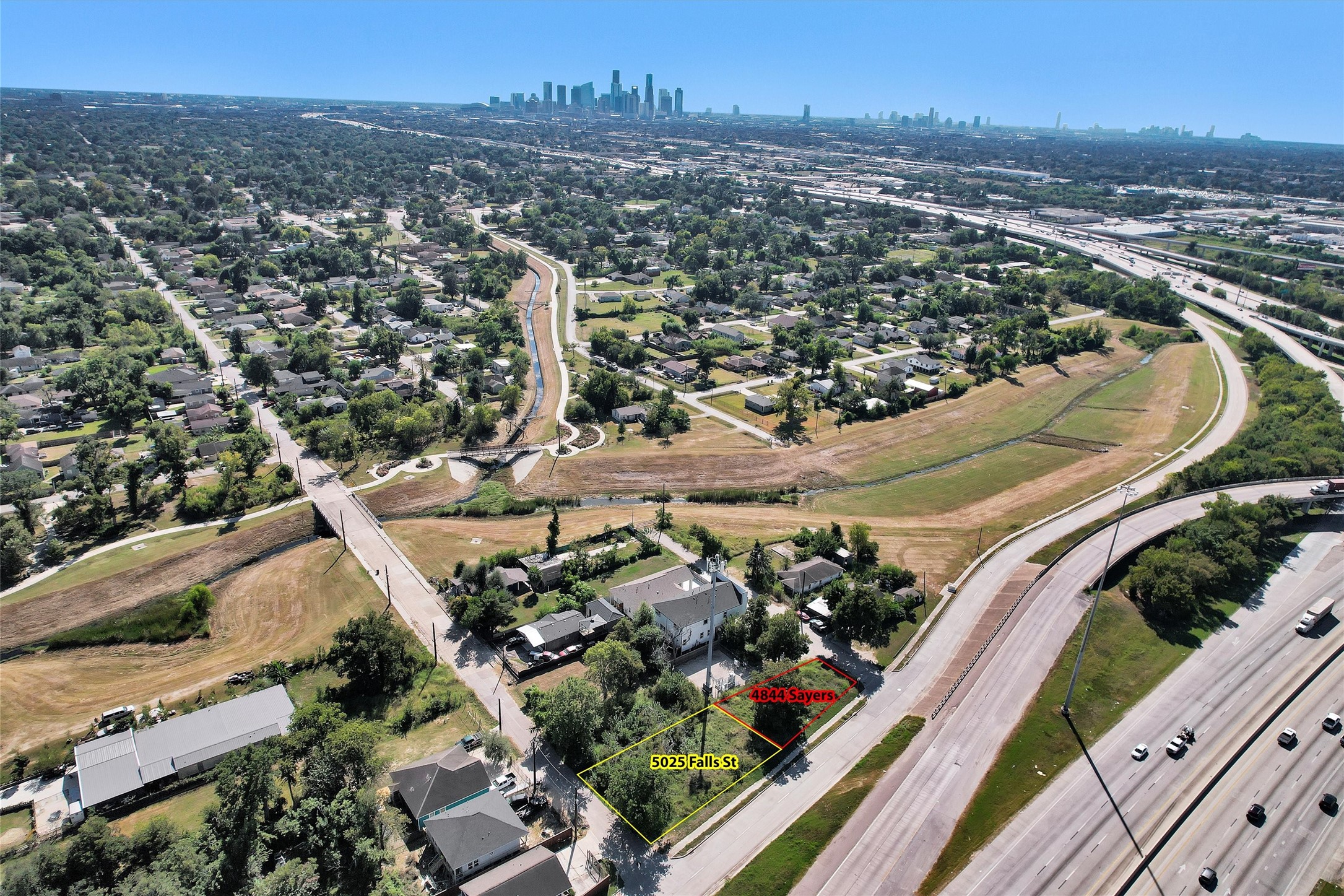 4844 Sayers Street Houston, TX 77026 - Photo 19 of 20 an aerial view of a city