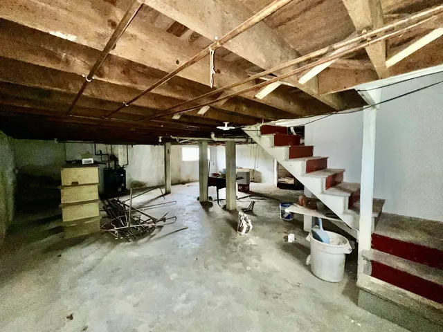 a view of storage and utility room