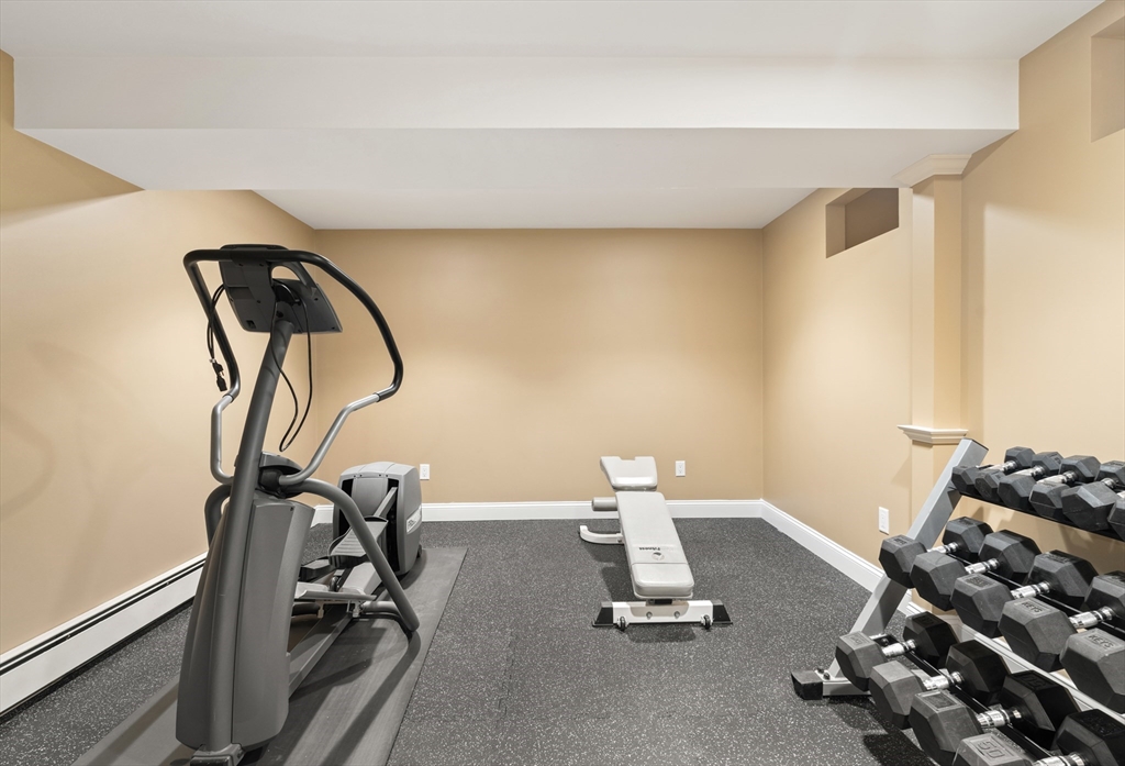 46 Porter Road Andover, MA 01810 - Photo 33 of 42 a view of a room with gym equipment