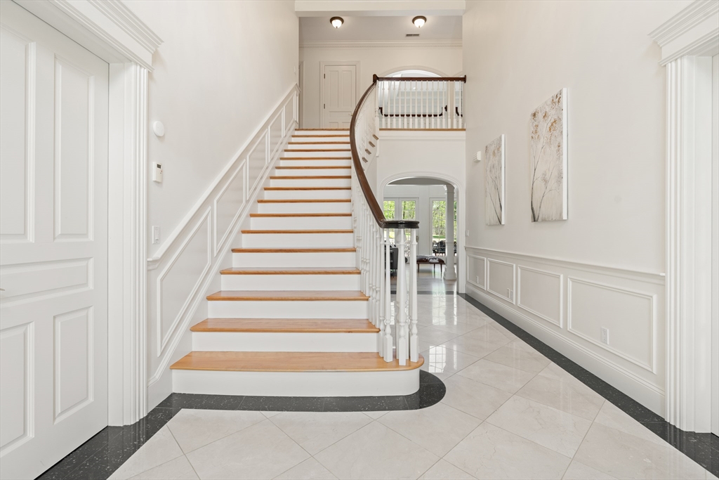 46 Porter Road Andover, MA 01810 - Photo 4 of 42 a view of entryway and hall with wooden floor