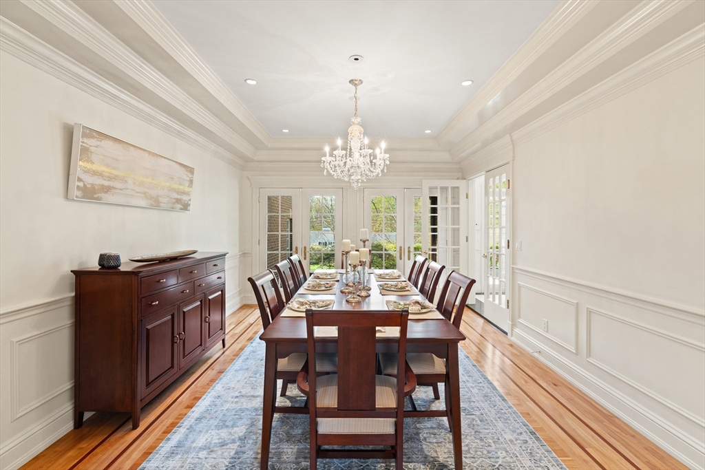 46 Porter Road Andover, MA 01810 - Photo 6 of 42 a view of a dining room with furniture window and wooden floor