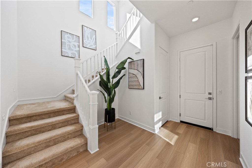 307 Baluster Irvine, CA 92618 - Photo 13 of 29 a view of entryway with wooden floor