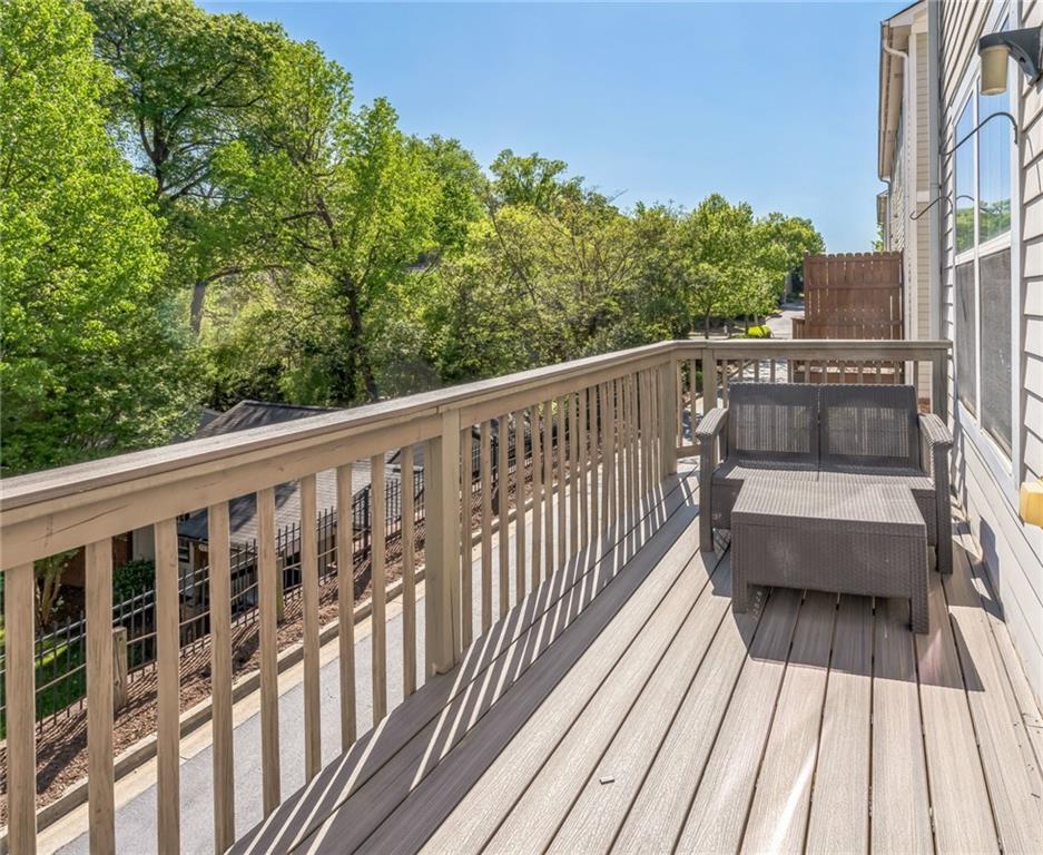 242 16th Street Northwest, Unit 14 Atlanta, GA 30363 - Photo 31 of 31 a view of balcony with furniture