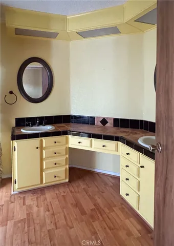 a view of a backyard of a house