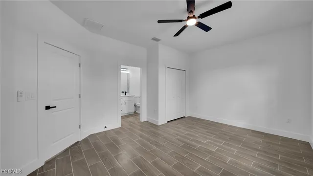 wooden floor in an empty room