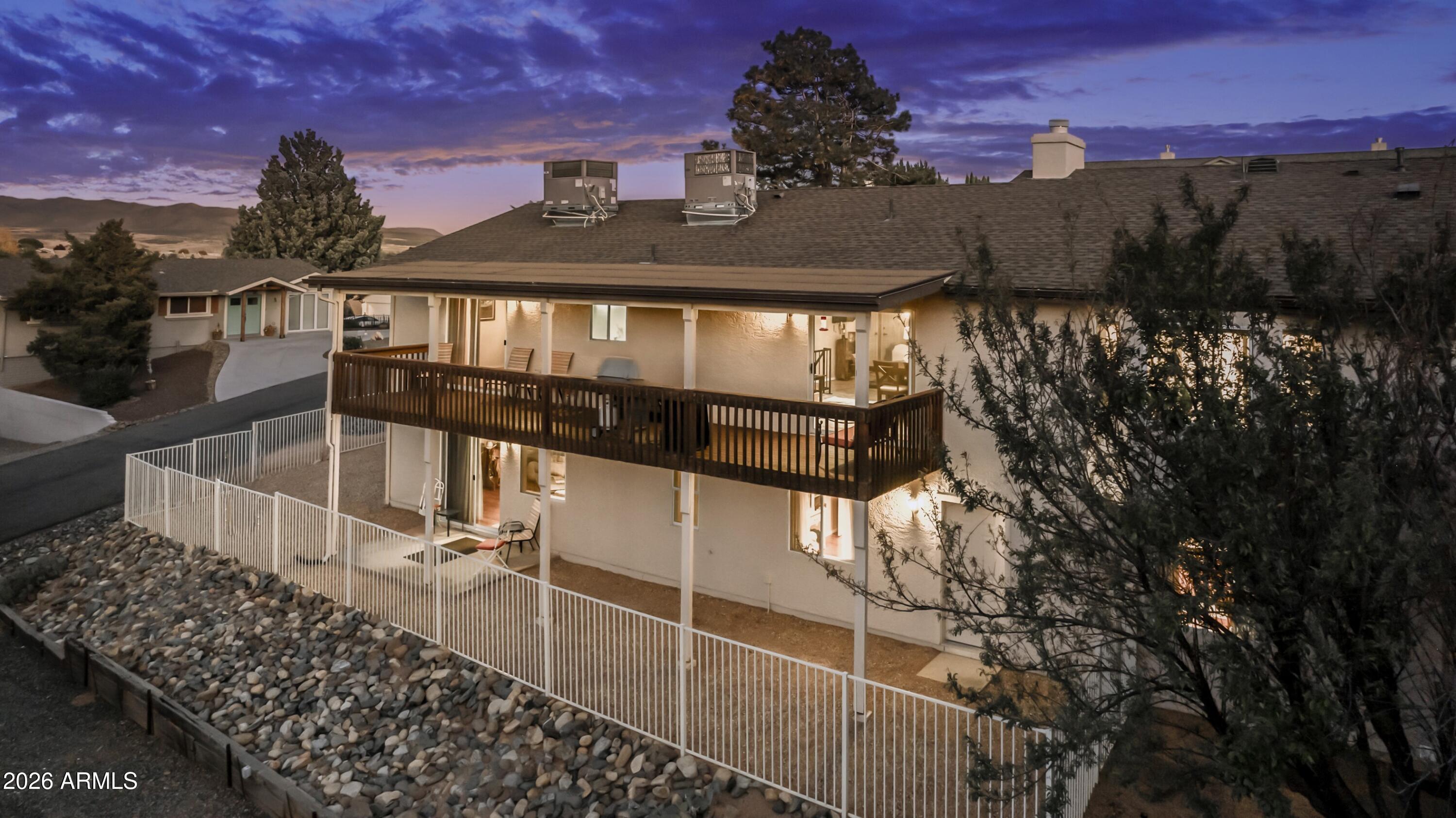 11160 Pima Road Dewey, AZ 86327 - Photo 46 of 58 a view of a balcony with an outdoor space