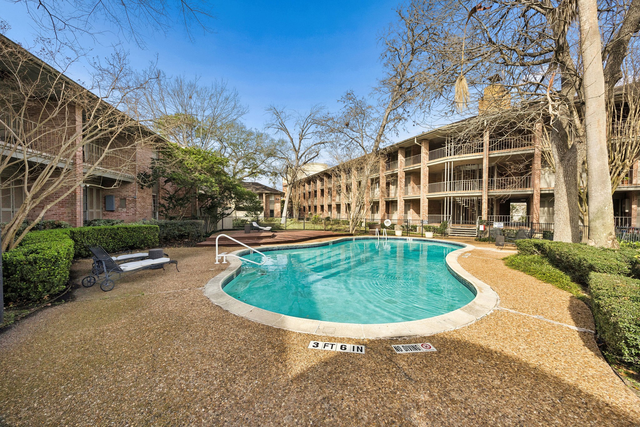 6456 Bayou Glen Road Houston, TX 77057 - Photo 1 of 11 Community pool just steps from the property.