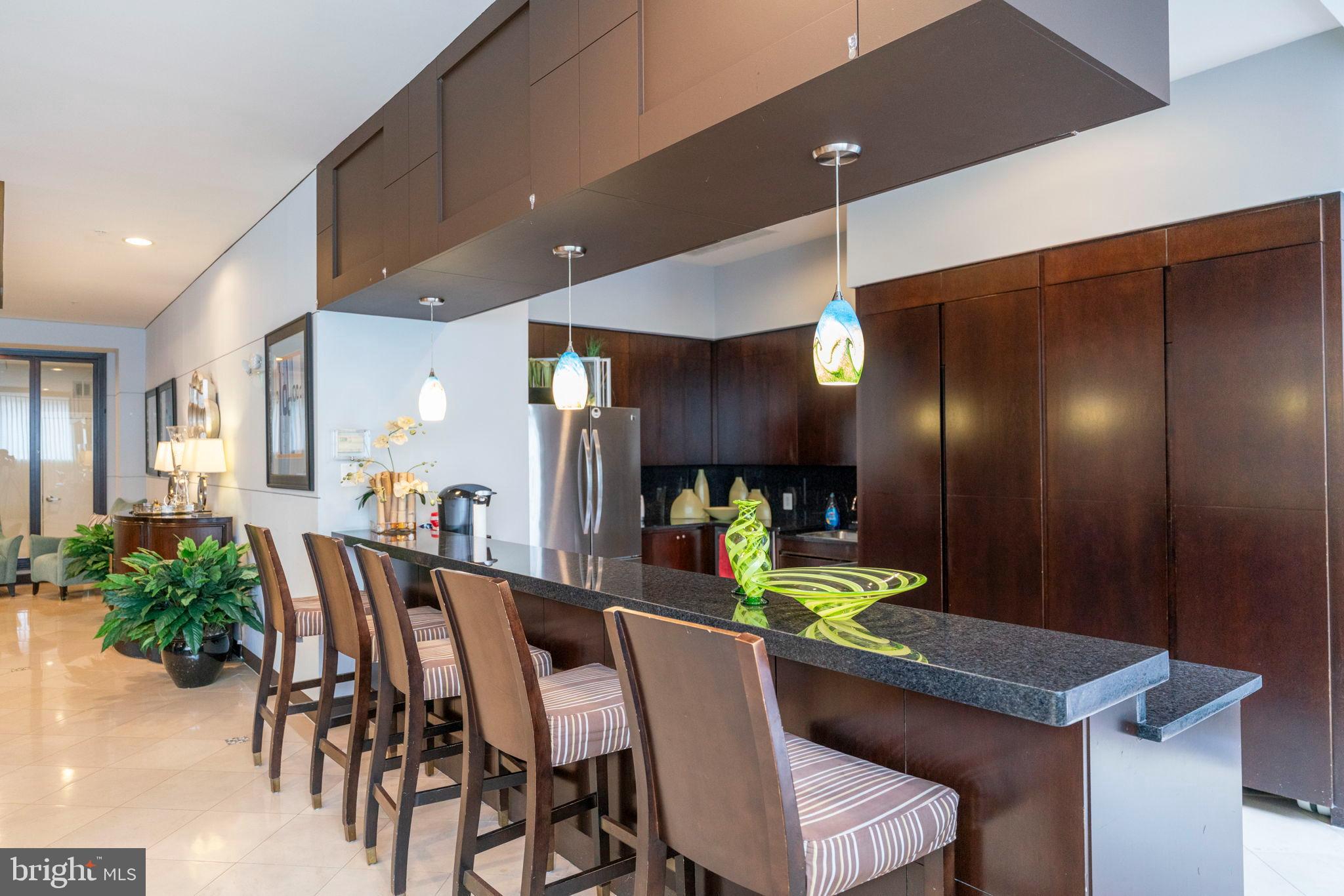 12001 Market Street, Unit 319 Reston, VA 20190 - Photo 28 of 37 Sleek modern kitchen with elegant finishes.