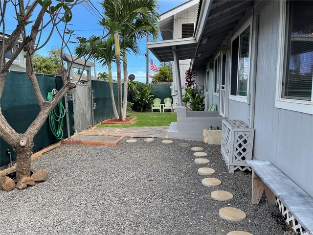 a view of outdoor space and yard